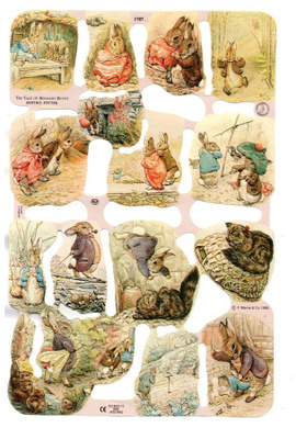 KIILTOKUVA °"BEATRIX POTTER"° / MLP