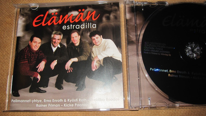 Elämän estradilla (signeerattu) CD