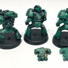 WH40K - 6kpl Space Marines (Rogue Trader) [K84] - pikkukuva 5