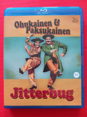 Ohukainen ja paksukainen Jitterburg Suomi Blu-ray