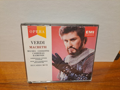 Verdi:Macbeth-Milnes,Cossotto,Riccardo Muti ym. 2CD
