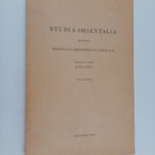 Jussi Aro : Studia orientalia edidit societas orientalis ... - pikkukuva 1