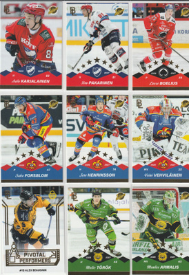 2026-27 Blueline GOLD #195 Lasse Boelius Ässät /100
