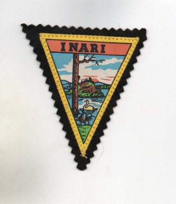 Inari; Matkailu /hihamerkki  (kangasta)