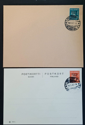 1943 FDC Kenttäpostimerkit