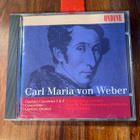 Carl Maria Von Weber - Clarinet Concertos cd - pikkukuva 1