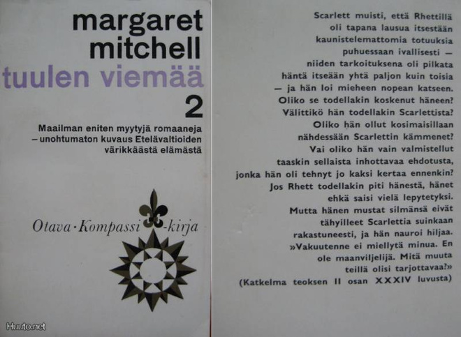Margaret Mitchell: TUULEN VIEMÄÄ 2   p. -63