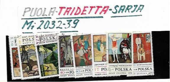 PUOLA-TAIDETTA SARJA Mi 2032-9