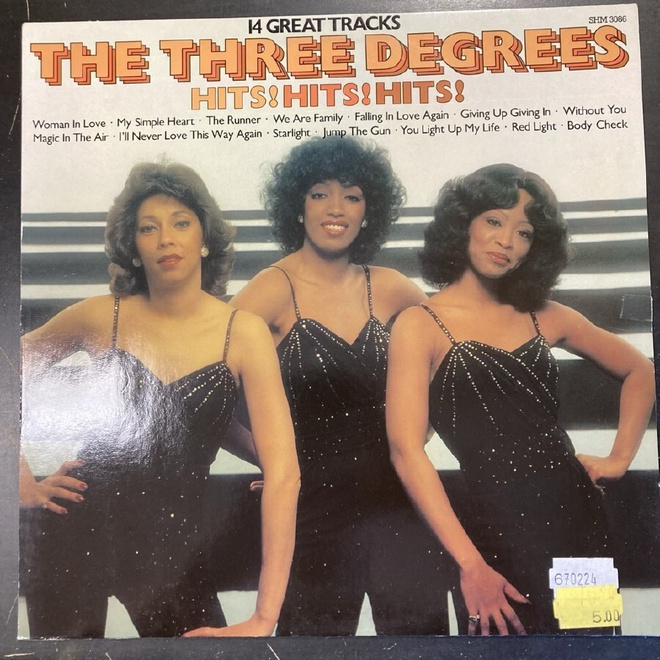 Three Degrees - Hits! Hits! Hits! (EU/1981) LP