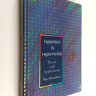 Nigel Woodhead : Hypertext and hypermedia : theory and ap... - pikkukuva 1