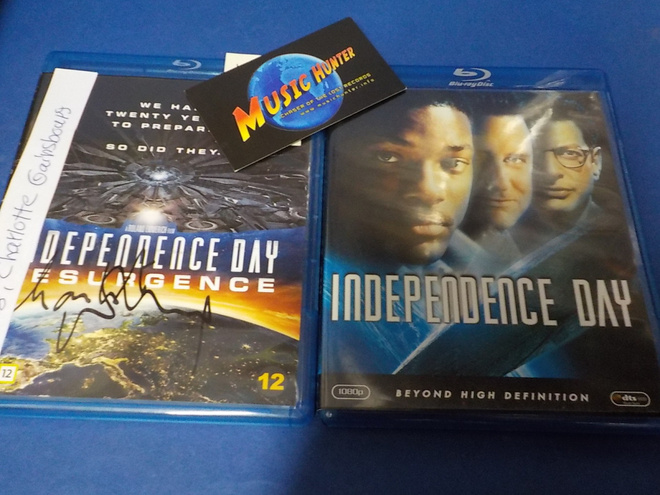 INDEPENDENCE DAY 1 & 2 BLU-RAYT + NIMMARI