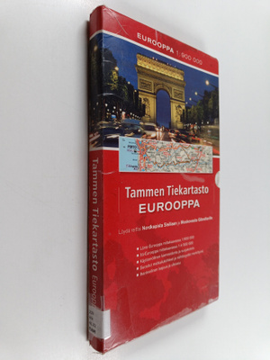 Tammen tiekartasto Eurooppa (kotelossa)