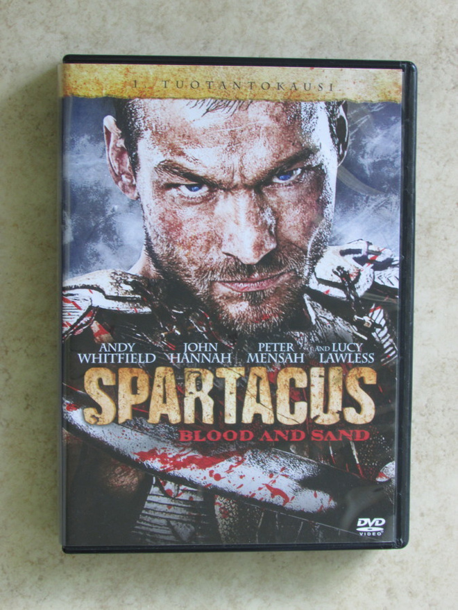 Spartacus, kausi 1, 5 x DVD.