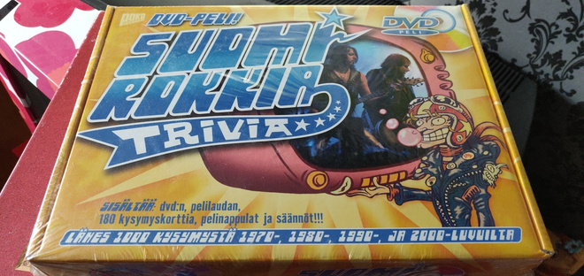 Suomi rokkia trivia dvd peli