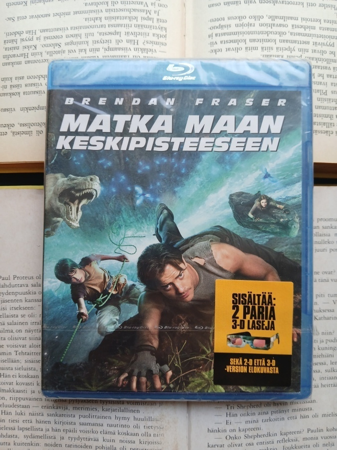 Matka maan keskipisteeseen (Blu-ray, UUSI)