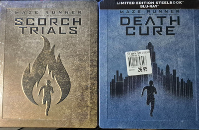 Maze Runner The Death Cure+Labyrintti Aavikkokokee  -Blu-Ray