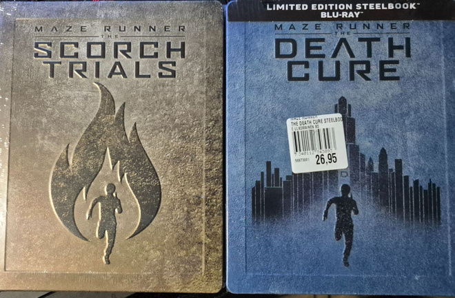 Maze Runner The Death Cure+Labyrintti Aavikkokokee  -Blu-Ray