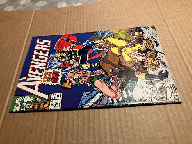 MARVEL AVENGERS 349/1992 HYVÄ