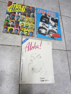 UUSI LAULU 2/80 ALOHA 1/84 & ALOHA 5-6/83