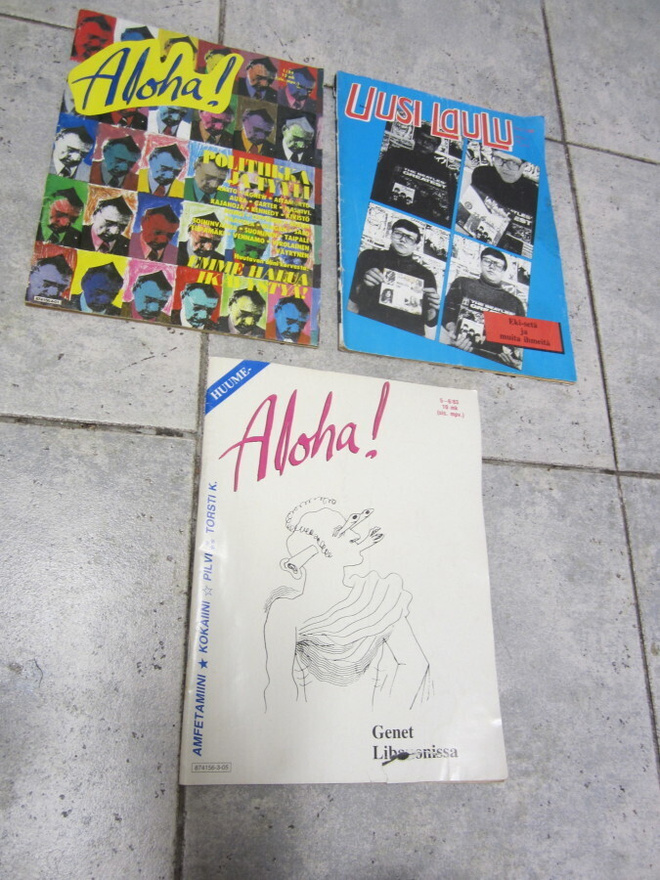 UUSI LAULU 2/80  ALOHA 1/84  &  ALOHA 5-6/83