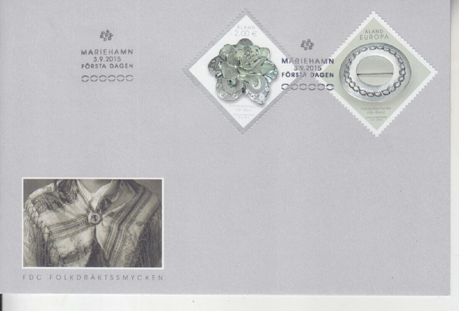 Åland FDC  2015 koruja.