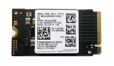 256 Gb SSD M.2 NVME 2242 - lyhyt malli