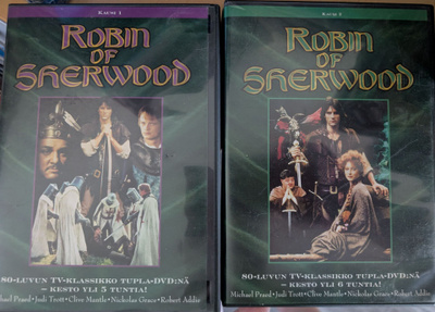 Robin Of Sherwood kausi 1 ja 2 DVD