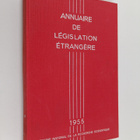 Annuaire de legislation etrangere - pikkukuva 1