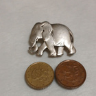 Vintage Onni Norsu solki Elephant rintakoru rintaneula - pikkukuva 4