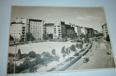 Helsinki, Hesperiankatu, vanha mv pk, p. 1959