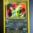 Pokemon kortti Tyranitar Neo Discovery holo - pikkukuva 1
