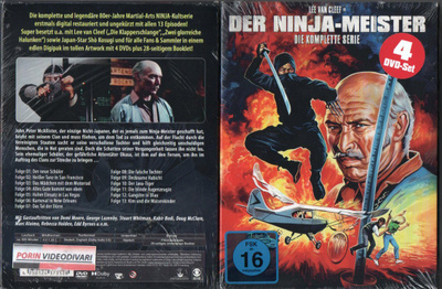 ninja master complete series (27 259) UUSI -DE- DVD digiback