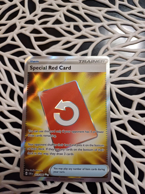 Pokemon Special Red Card