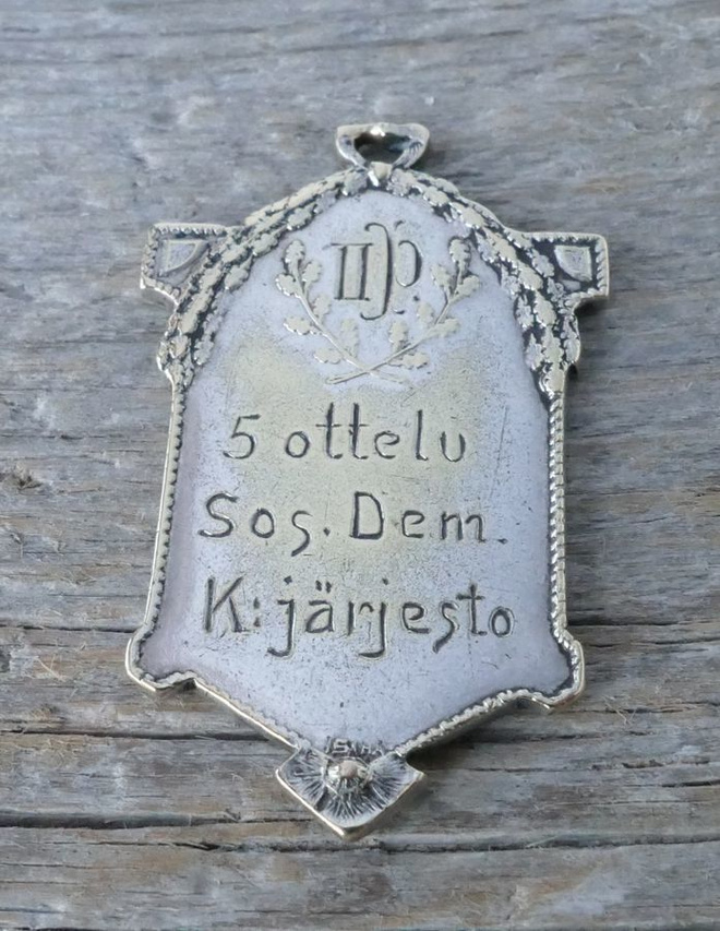 II p. 5 ottelu Sos. Dem. K:järjestö