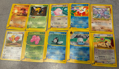 Pokémon 10 kortin setti – Skyridge, Aquapolis, Neo Destiny