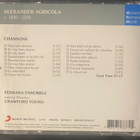 A. Agricola: Chansons cd - pikkukuva 2