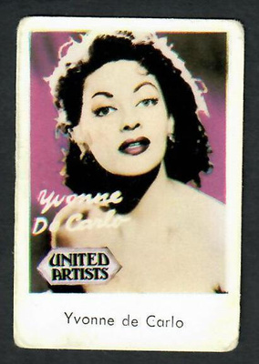 Keräilykuva - Yvonne de Carlo - United Artists