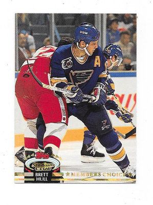1992-93 Topps Stadium Club Members Only #258  Brett Hull