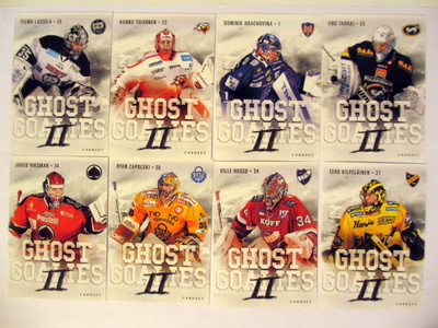 Cardset 2014-15 Ghost Goalies II kortteja