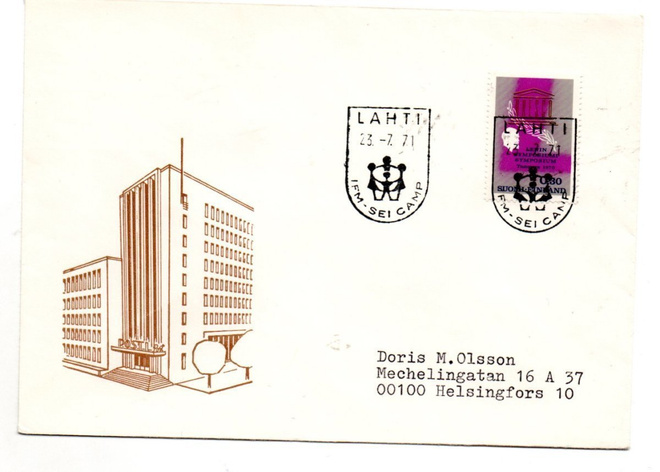 Lahti: IFM  SEI Camp (erikoisleima 23.7.1971)