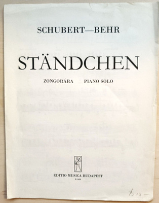 Schubert - Behr: Ständchen