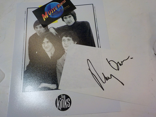 RAY DAVIES NIMIKIRJOITUS + KINKS PROMOKUVA