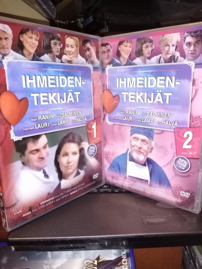 DVD Ihmeidentekijät 1-2 ( SIS POSTIKULU)