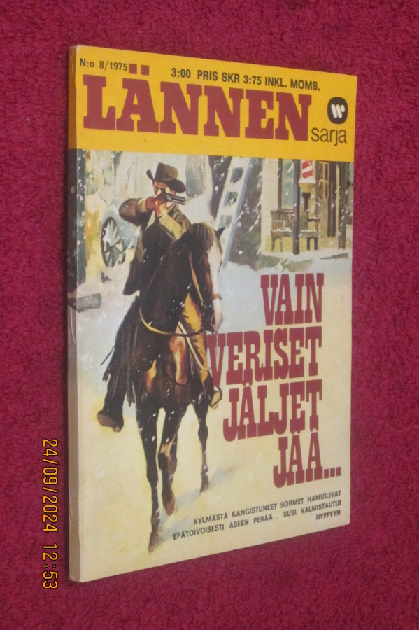 LÄNNENsarja 8/1975 Vain veriset jäljet jää...