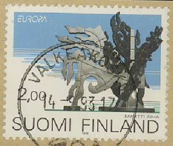 1993 2,00mk Eurooppa loisto