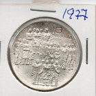 10 mk 1977 hopearaha - pikkukuva 1