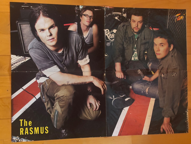 The Rasmus - Justin Timberlake - juliste Fani