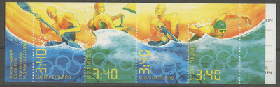 1996 olympiavihko - lehdistömalli