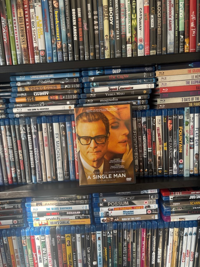 A single man (2009) suomijulkaisu Colin Firth Julianne Moore