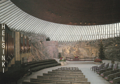 KIRKKOKORTTI - HELSINKI - TAIVALLAHDEN KIRKKO - SISÄKUVA  26